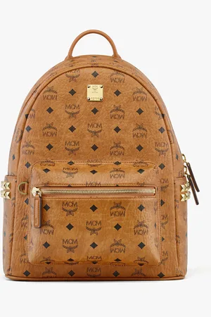 MCM Stark Side Studs Backpack in Visetos