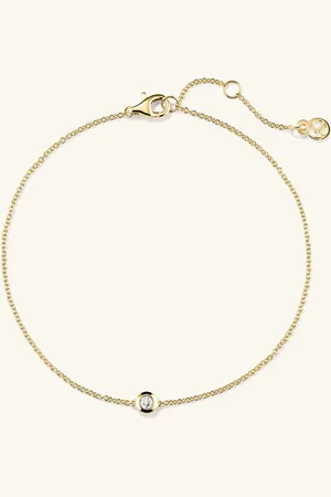 Mejuri Solo Diamond Bracelet