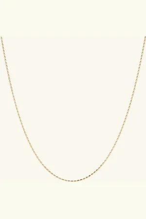 Mejuri Barrel Link Chain Necklace