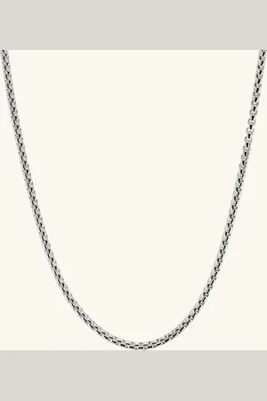 Mejuri 3.7mm Round Box Chain Necklace