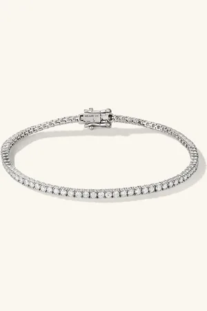 Mejuri Diamond Tennis Bracelet 1.8mm