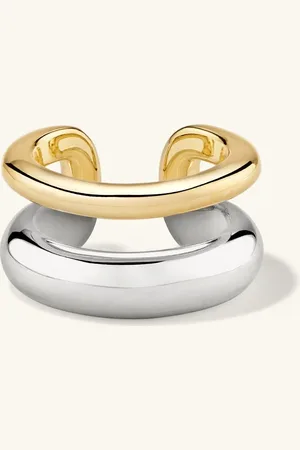 Mejuri Duet Mixed Ear Cuff