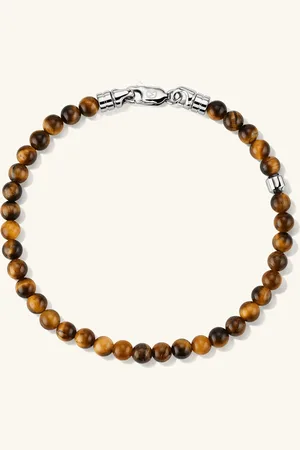 Mejuri 4mm Gemstone Beaded Bracelet