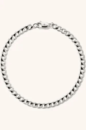 Mejuri Flat Curb Chain Bracelet