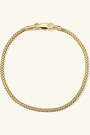 Mejuri Timepiece Chain Bracelet
