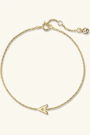 Mejuri Letter Bracelet