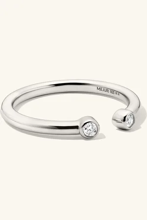 Mejuri Lab Grown Diamond Open Ring