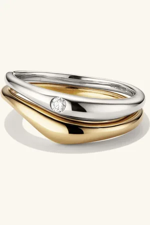 Mejuri Organic Dôme Nesting Ring Set