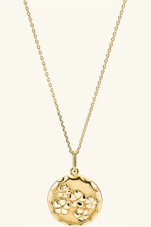 Mejuri Blossom Pendant Necklace