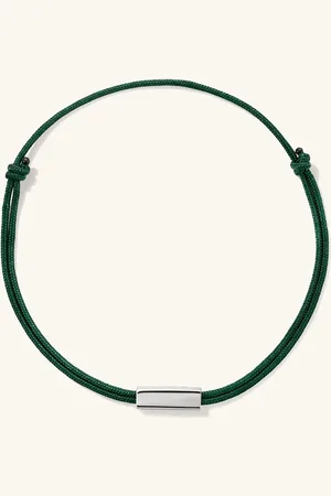 Mejuri Bar Cord Bracelet