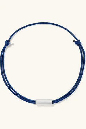Mejuri Bar Cord Bracelet