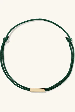 Mejuri Bar Cord Bracelet