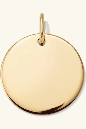 Mejuri Engravable Disc Charm