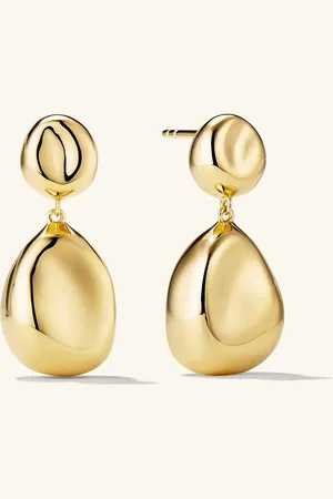 Mejuri Organic Dôme Pebble Earrings