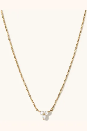 Mejuri Lotus Necklace