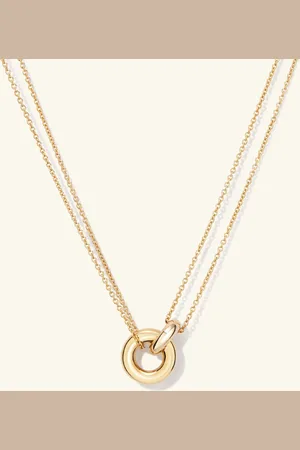 Mejuri Vermeil Linked Necklace