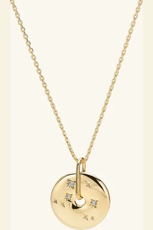 Mejuri Zodiac Pendant Necklace