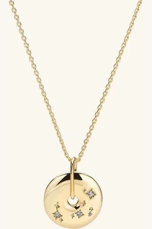 Mejuri Zodiac Pendant Necklace