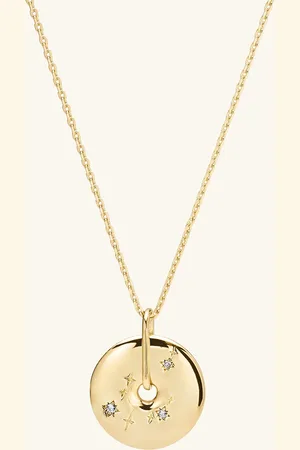 Mejuri Zodiac Pendant Necklace