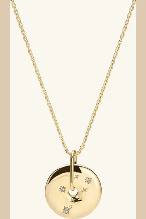 Mejuri Zodiac Pendant Necklace