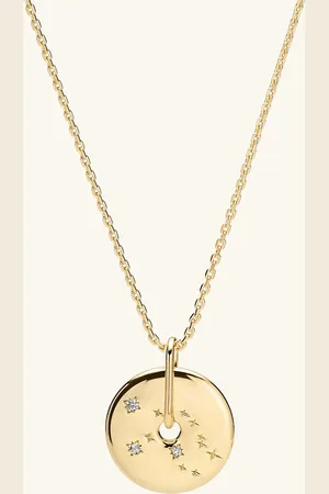 Mejuri Zodiac Pendant Necklace