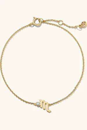 Mejuri Zodiac Lab Grown Diamond Bracelet
