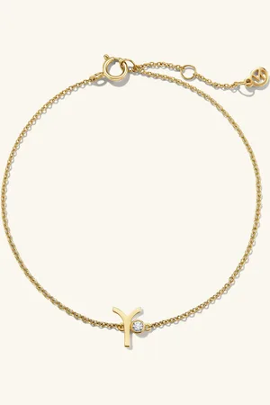 Mejuri Zodiac Lab Grown Diamond Bracelet