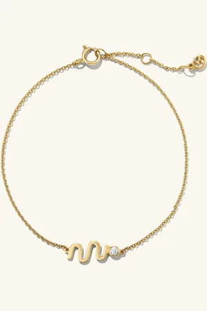 Mejuri Zodiac Lab Grown Diamond Bracelet