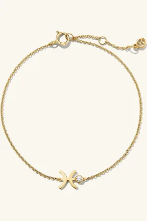Mejuri Zodiac Lab Grown Diamond Bracelet