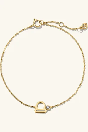 Mejuri Zodiac Lab Grown Diamond Bracelet