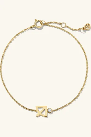 Mejuri Zodiac Lab Grown Diamond Bracelet