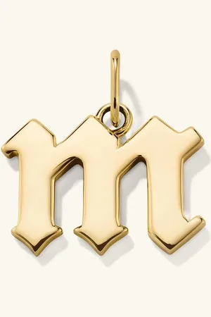 Mejuri Gothic Letter Pendant