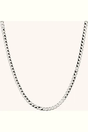 Mejuri Flat Curb Chain Necklace