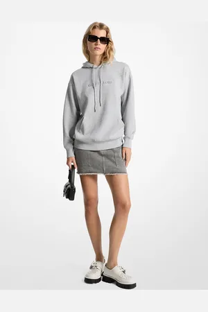 Michael Kors MK Logo Embossed Hoodie - - Michael Kors