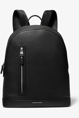 Michael Kors MK Hudson Slim Pebbled Leather Backpack - - Michael Kors