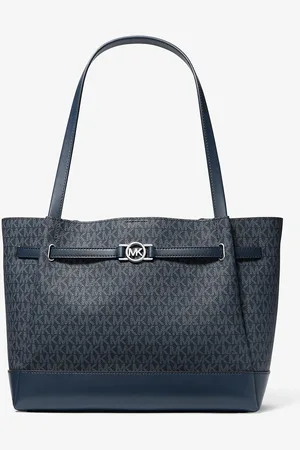 Michael Kors MK Reed Large Signature Logo Tote Bag - - Michael Kors