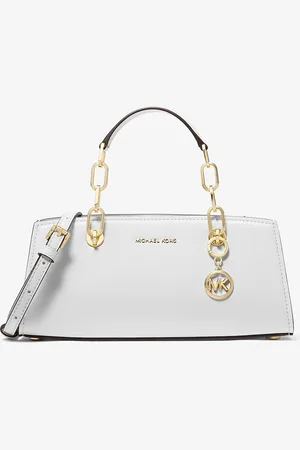 Michael Kors MK Cynthia Small Leather Satchel - - Michael Kors