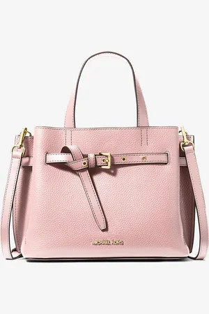 Michael Kors MK Emilia Small Pebbled Leather Satchel - - Michael Kors