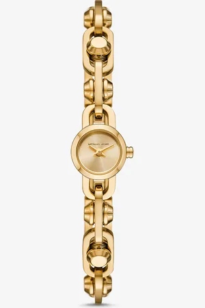 Michael Kors MK Mini Astor Link -Tone Bracelet Watch -