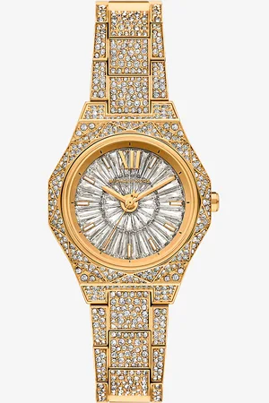 Michael Kors MK Mini Raquel Pavé -Tone Watch -
