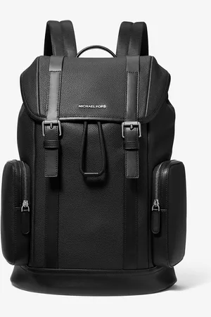 Michael Kors MK Hudson Pebbled Leather Backpack - - Michael Kors