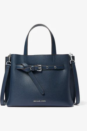 Michael Kors MK Emilia Small Pebbled Leather Satchel - - Michael Kors