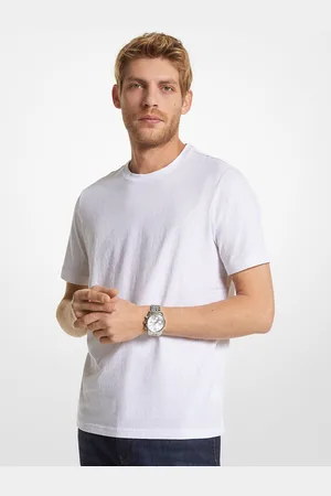 Michael Kors MK Logo Cotton T-Shirt - - Michael Kors