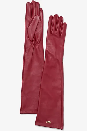 Michael Kors MK Leather Opera Gloves - - Michael Kors