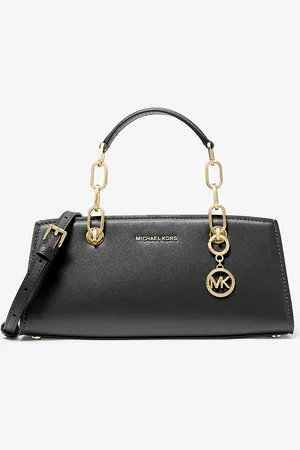 Michael Kors MK Cynthia Small Leather Satchel - - Michael Kors