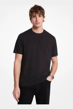 Michael Kors MK Cotton Blend Piqué T-Shirt - - Michael Kors