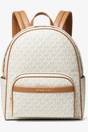 Michael Kors MK Bex Medium Signature Logo Backpack - - Michael Kors