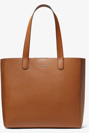 Michael Kors MK Hudson Pebbled Leather Tote Bag - - Michael Kors