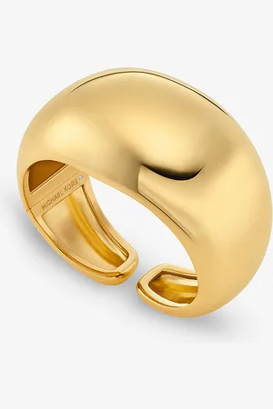 Michael Kors MK Large Precious Metal-Plated Brass Bubble Cuff -