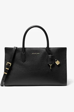 Michael Kors MK Scarlett Medium Leather Satchel - - Michael Kors